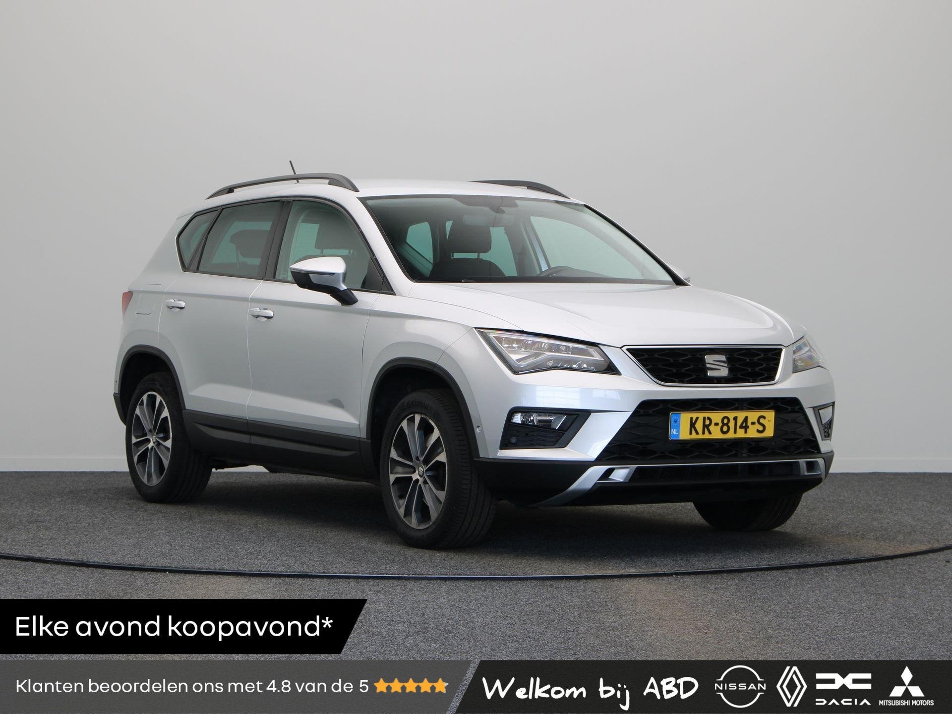 SEAT Ateca 1.0 EcoTSI Style | 1e Eigenaar | Dealeronderhoude, Auto's, Voorwielaandrijving, Dealer onderhouden, Stof, Gebruikt