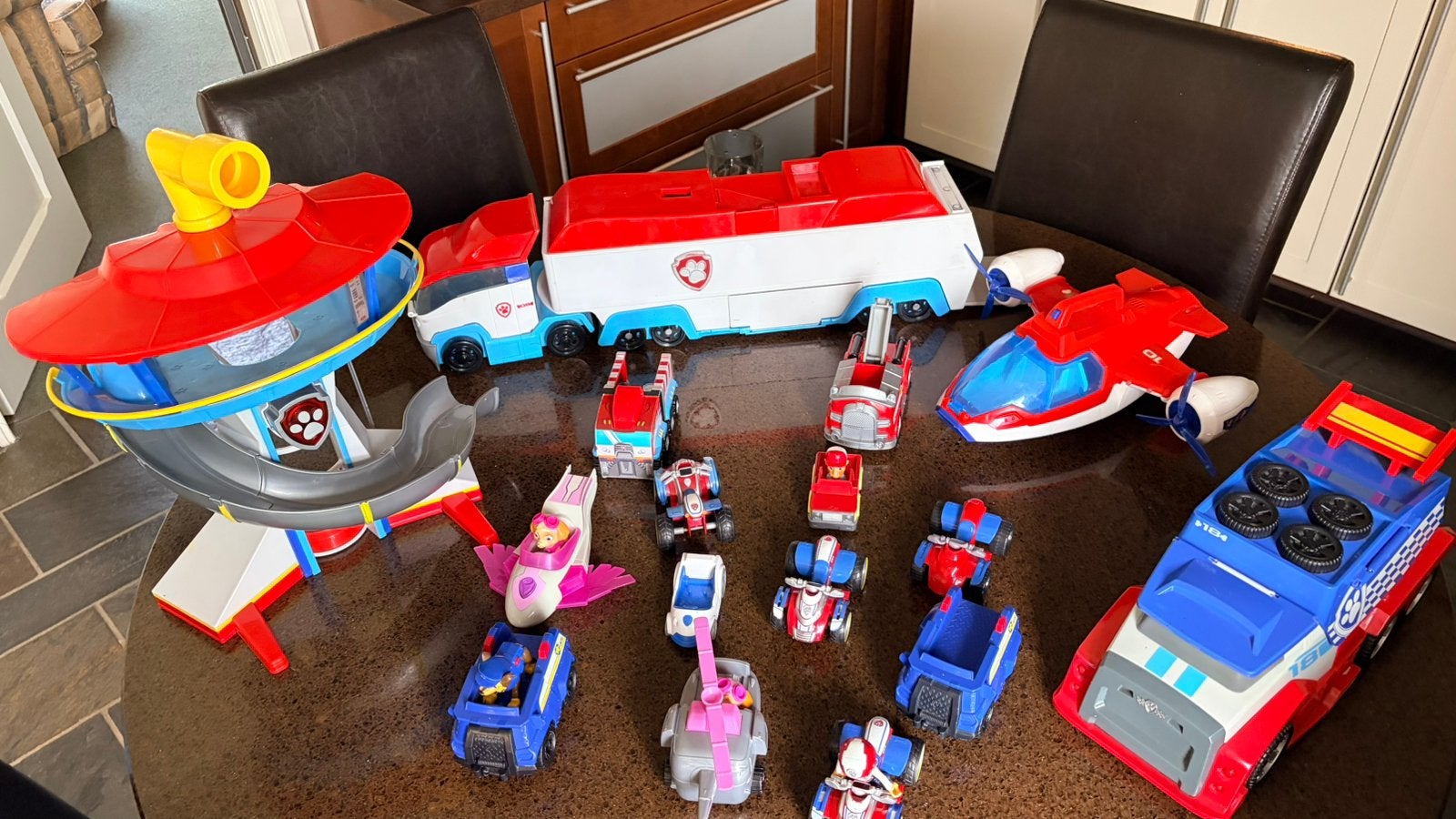 Mooie partij Paw Patrol speelgoed, Ophalen, Gebruikt