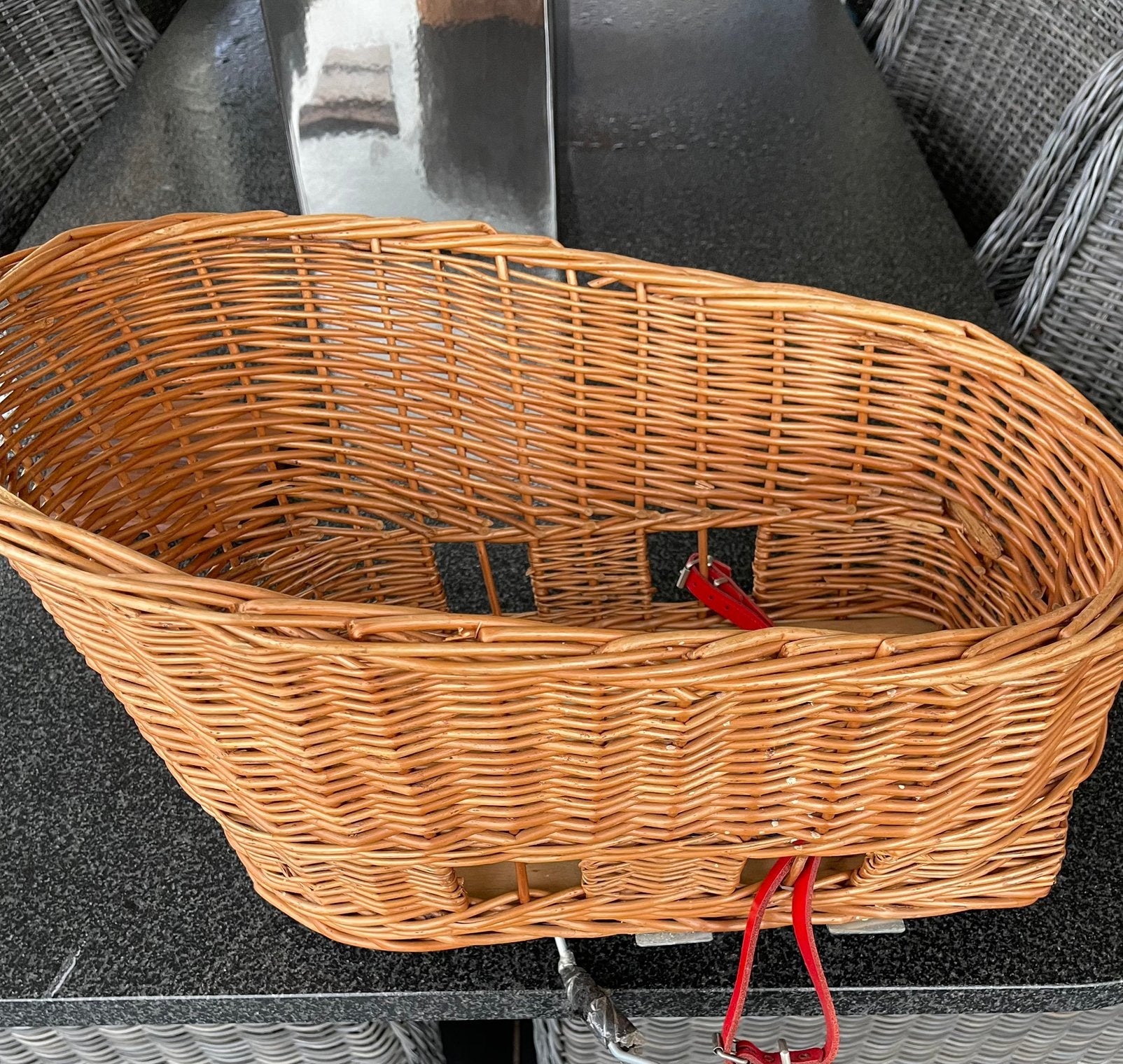 Hondenmand voor achterop fiets, Ophalen, Gebruikt