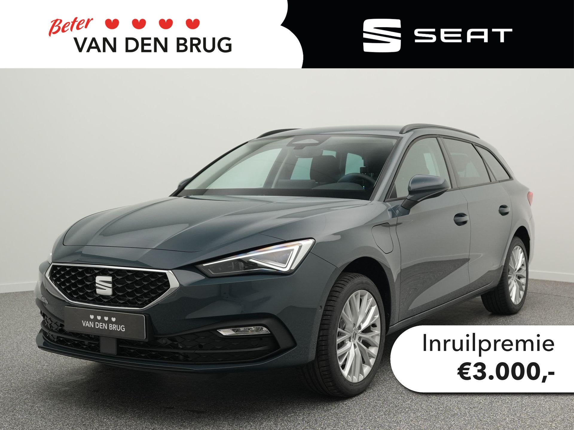 SEAT Leon Sportstourer 1.5 TSI e-Hybrid Business Style 204pk, Auto's, Stof, 4 cilinders, 150 pk, 26 kWh