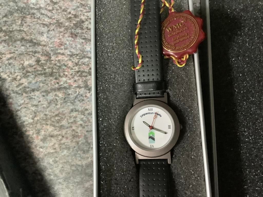 WMC excellence horloge., Sieraden, Tassen en Uiterlijk, Horloges | Heren, Ophalen of Verzenden, Zo goed als nieuw, Staal, Overige merken
