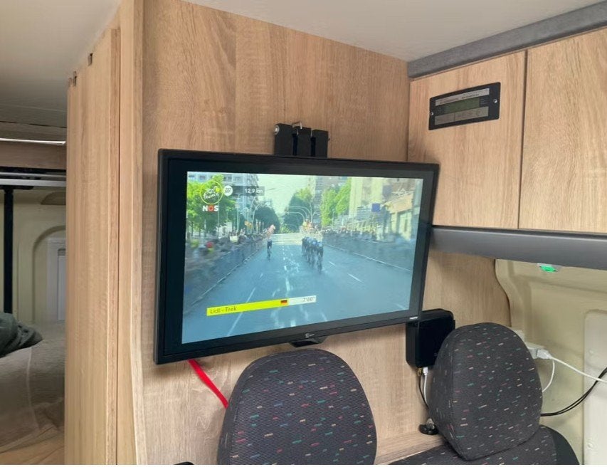 12 volt TV voor camper/caravan: Telesystem Palco 22 inch, Ophalen of Verzenden, Gebruikt