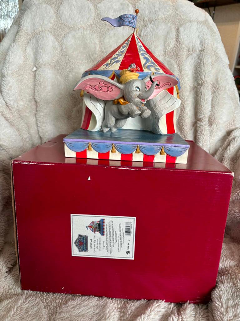 Disney Tradition Dumbo Circus, Ophalen of Verzenden, Bambi of Dumbo, Zo goed als nieuw, Beeldje of Figuurtje
