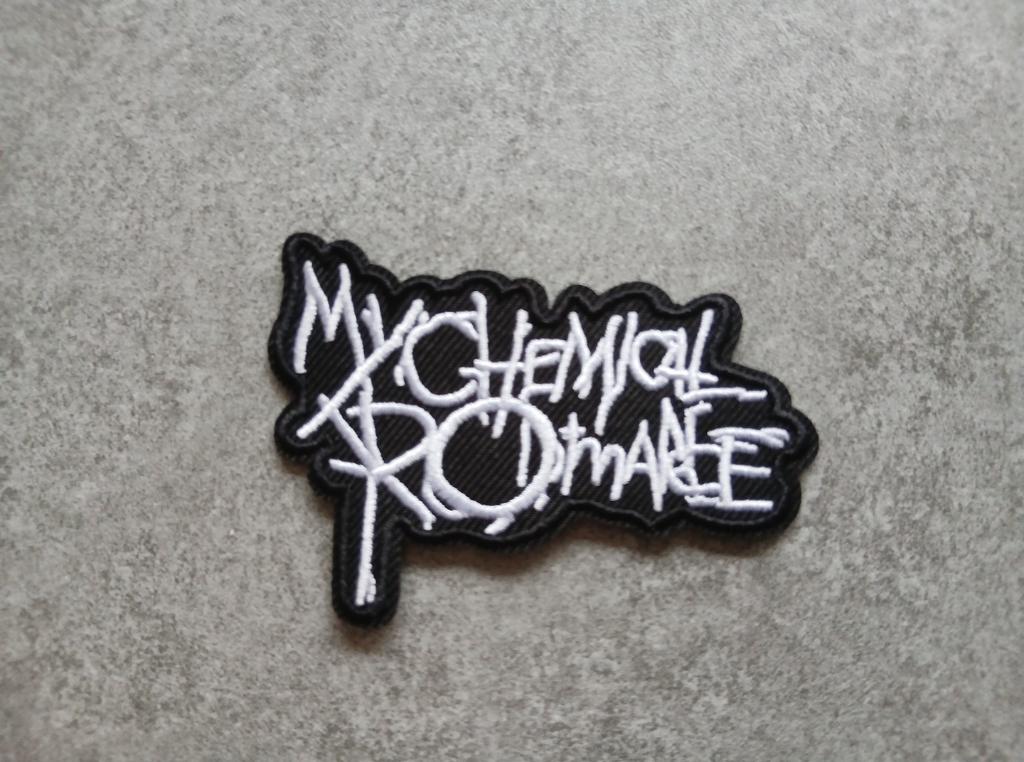 My Chemical Romance  nieuwe shaped patch m184, Verzenden, Nieuw, Kleding