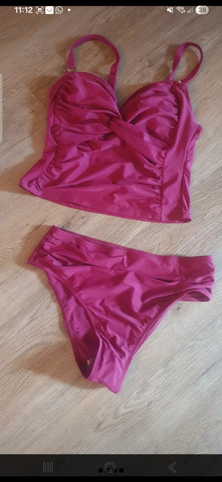 Nieuwe tankini, maat M - Helaas te klein, Ophalen of Verzenden, Nieuw, Roze, Overige typen