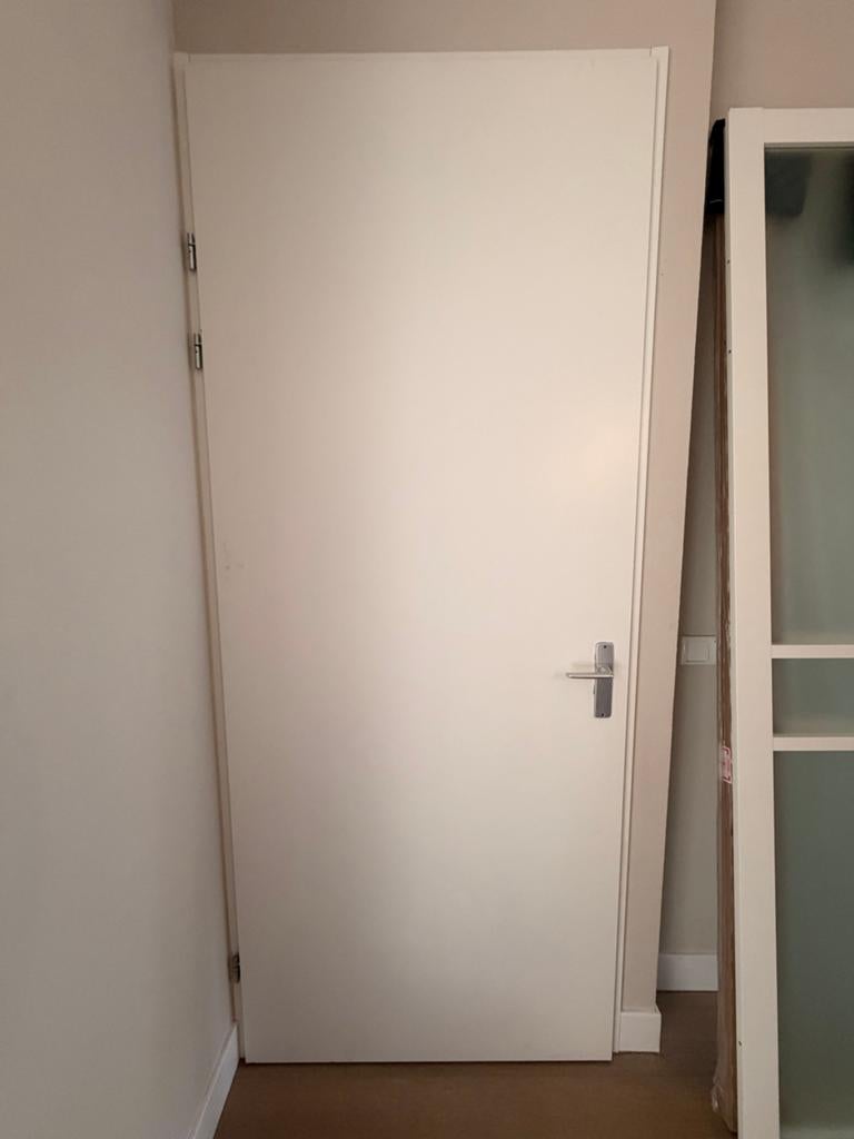 Linksdraaiende opdekdeur te koop, Ophalen, Binnendeur, 215 cm of meer
