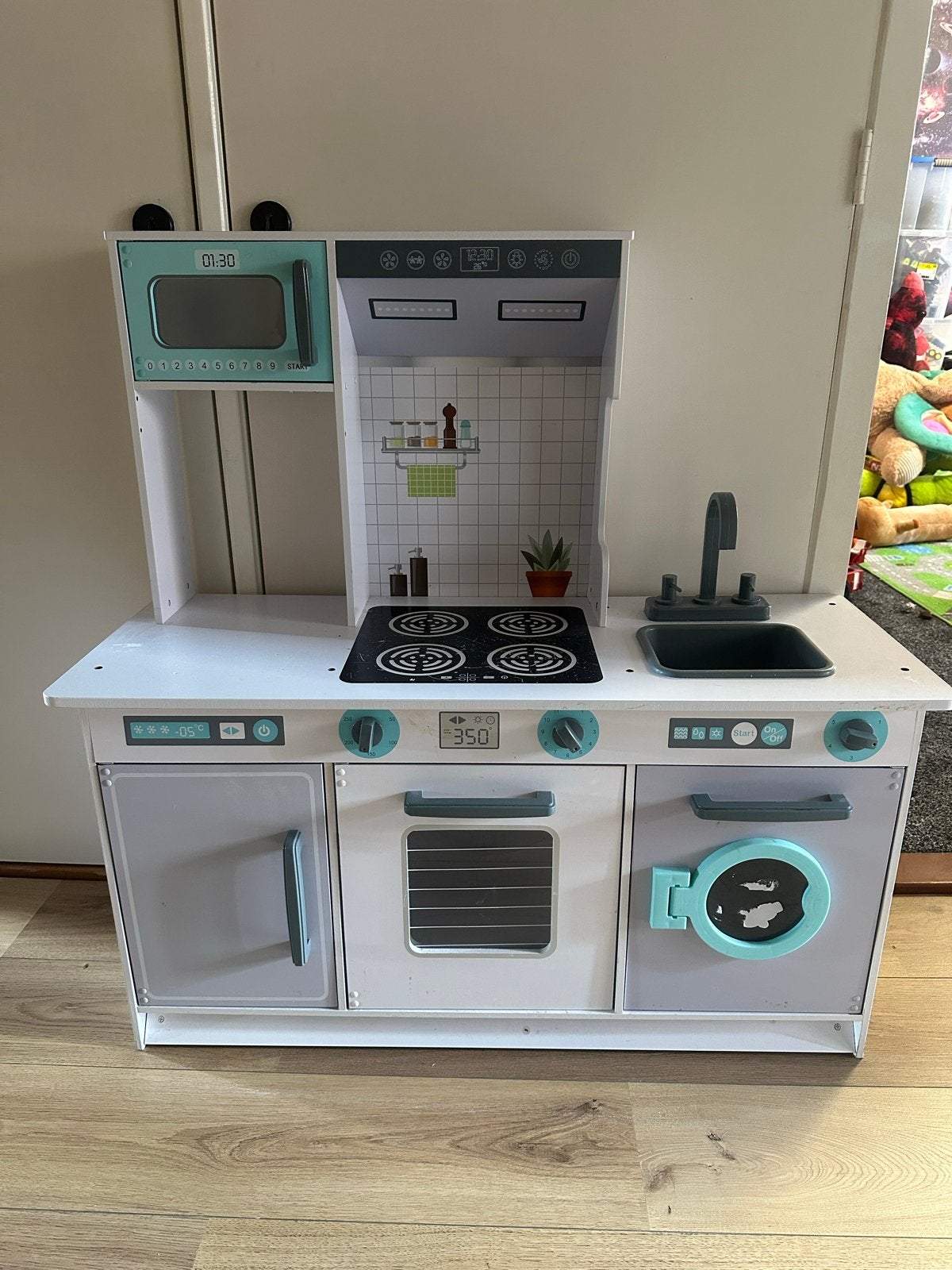 Kinderkeuken - Speelkeuken, Ophalen, Gebruikt, Hout, Speelkeuken