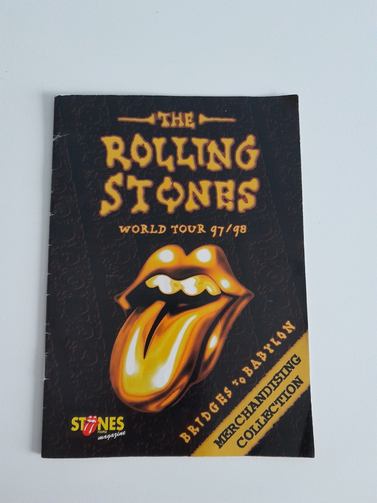 The Rolling Stones Tour 97/98 merchandise folder, Ophalen, Zo goed als nieuw, A1 t/m A3