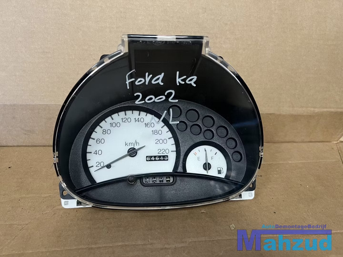 FORD KA 1 KM Teller instrumentenpaneel 1996-2008, Info@fabrikant.eu, Fabrikantstraat 1
1000 AA  Amsterdam, NL, Ophalen of Verzenden