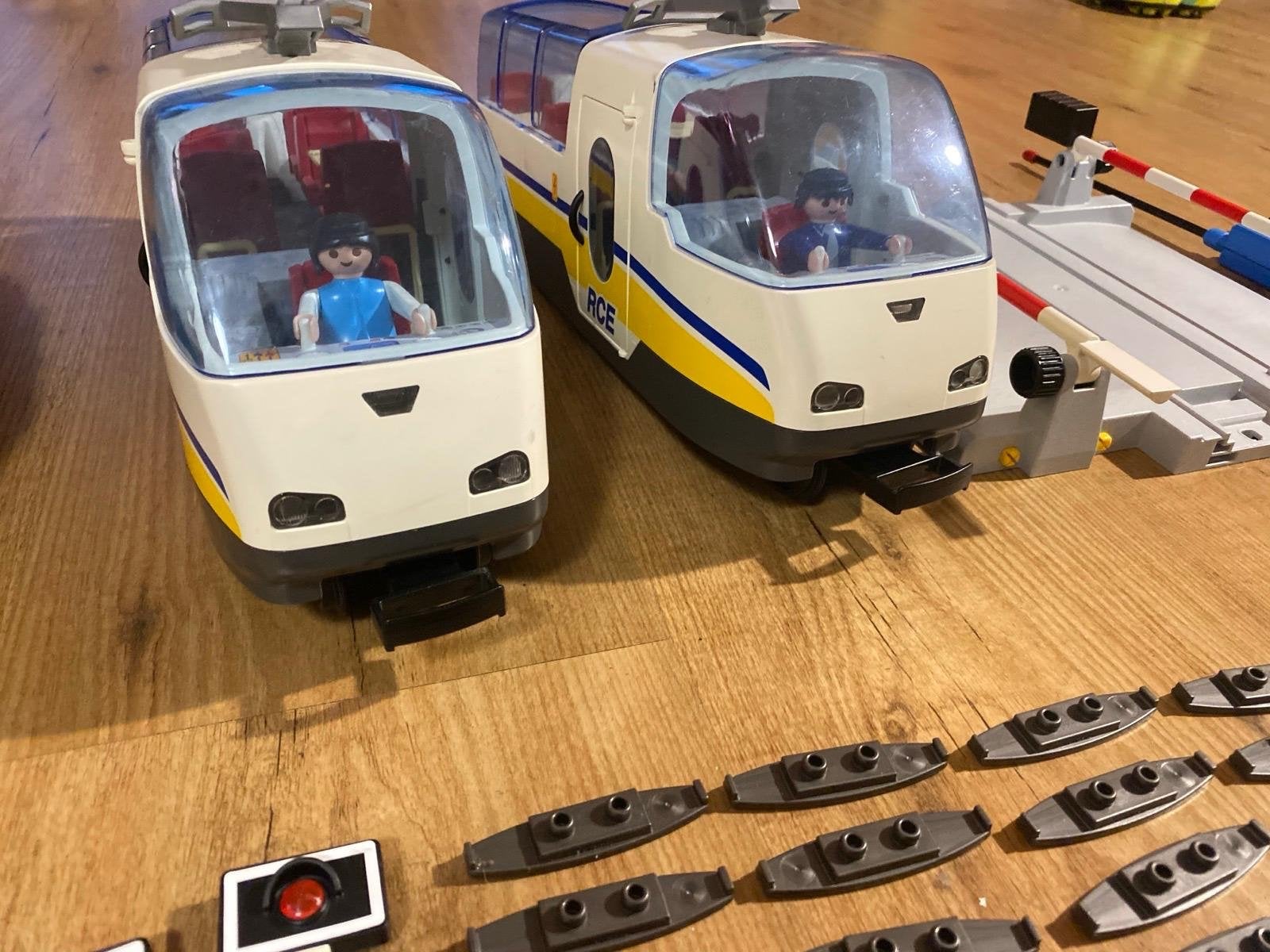 Playmobil RC Trein 4011 RCE met extra trein en rails, Kinderen en Baby's, Speelgoed | Playmobil, Gebruikt, Complete set, Voertuig