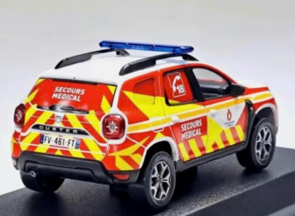 Dacia Duster 2020 Pompiers Medical 1:43 NOREV Ref. 509050, Verzenden, Nieuw, Auto, Norev