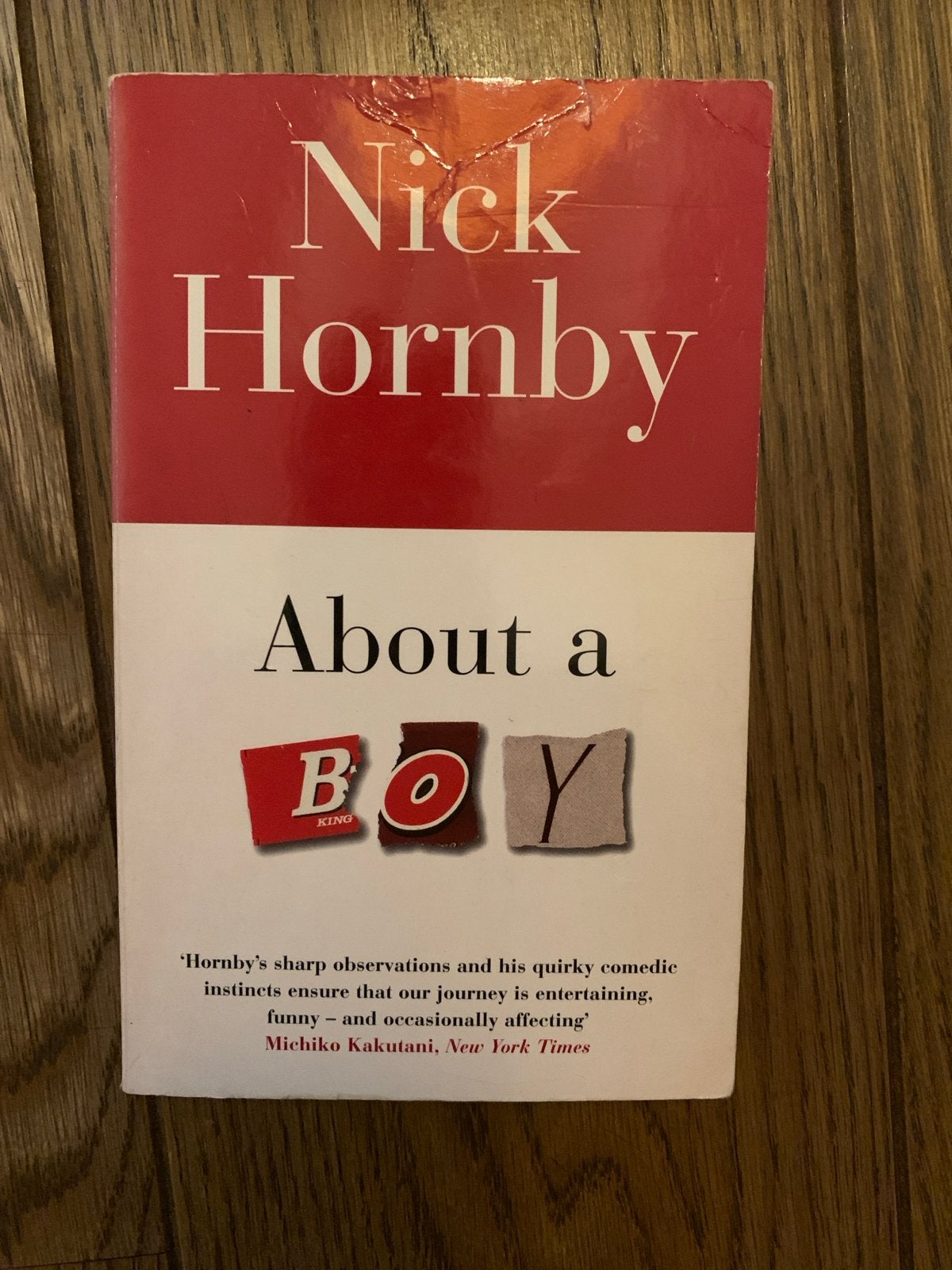 About a Boy - Nick Hornby (Engels), Ophalen of Verzenden, Gelezen