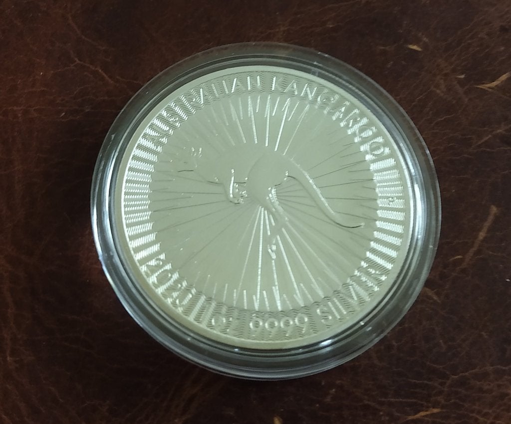 1 oz Zilver Perth Mint Kangaroo van 2020 uit Australië, Ophalen of Verzenden, Zilver