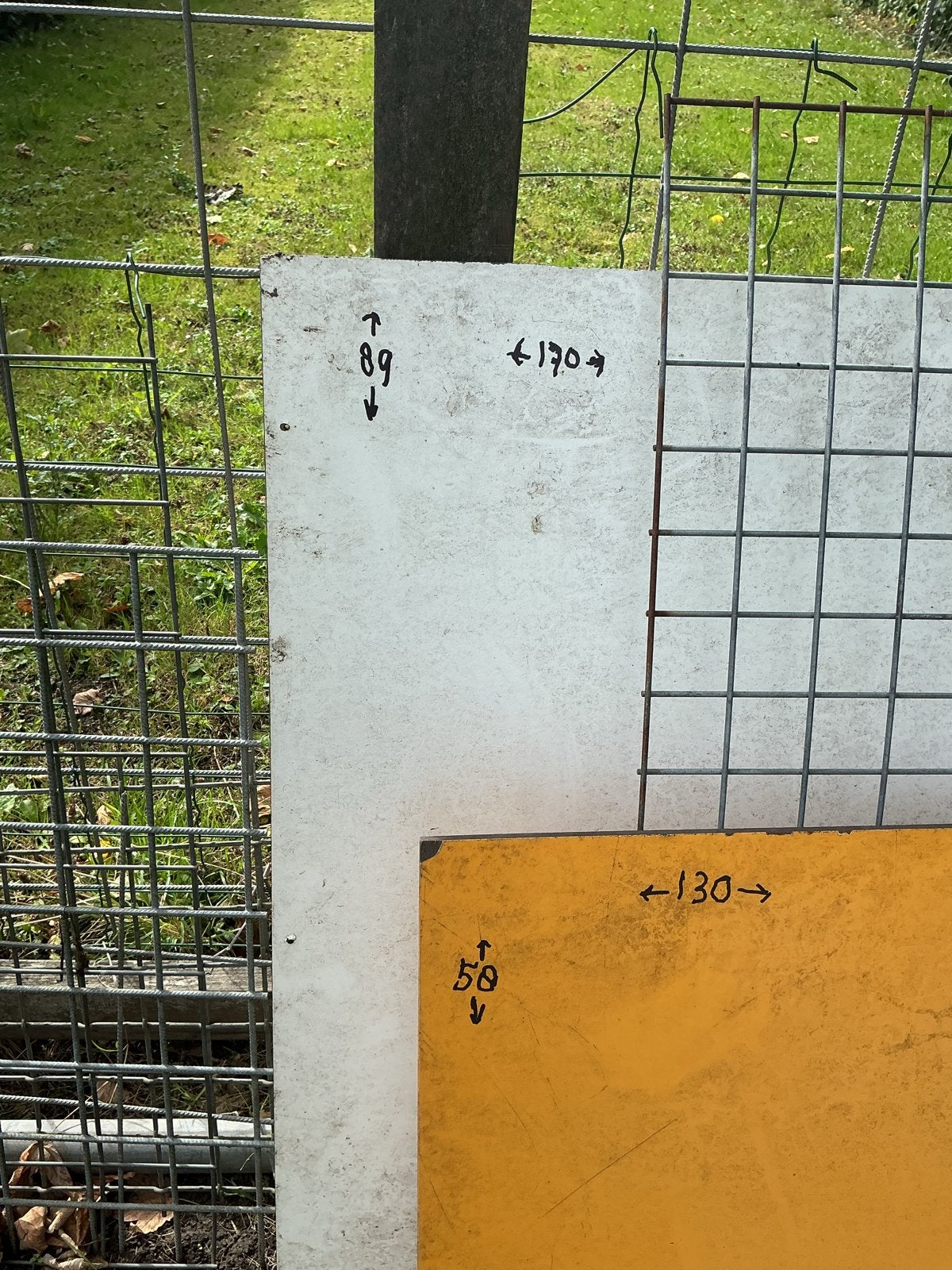 Trespaplaten in diverse afmetingen, Ophalen of Verzenden, Gebruikt, HPL, Minder dan 20 mm