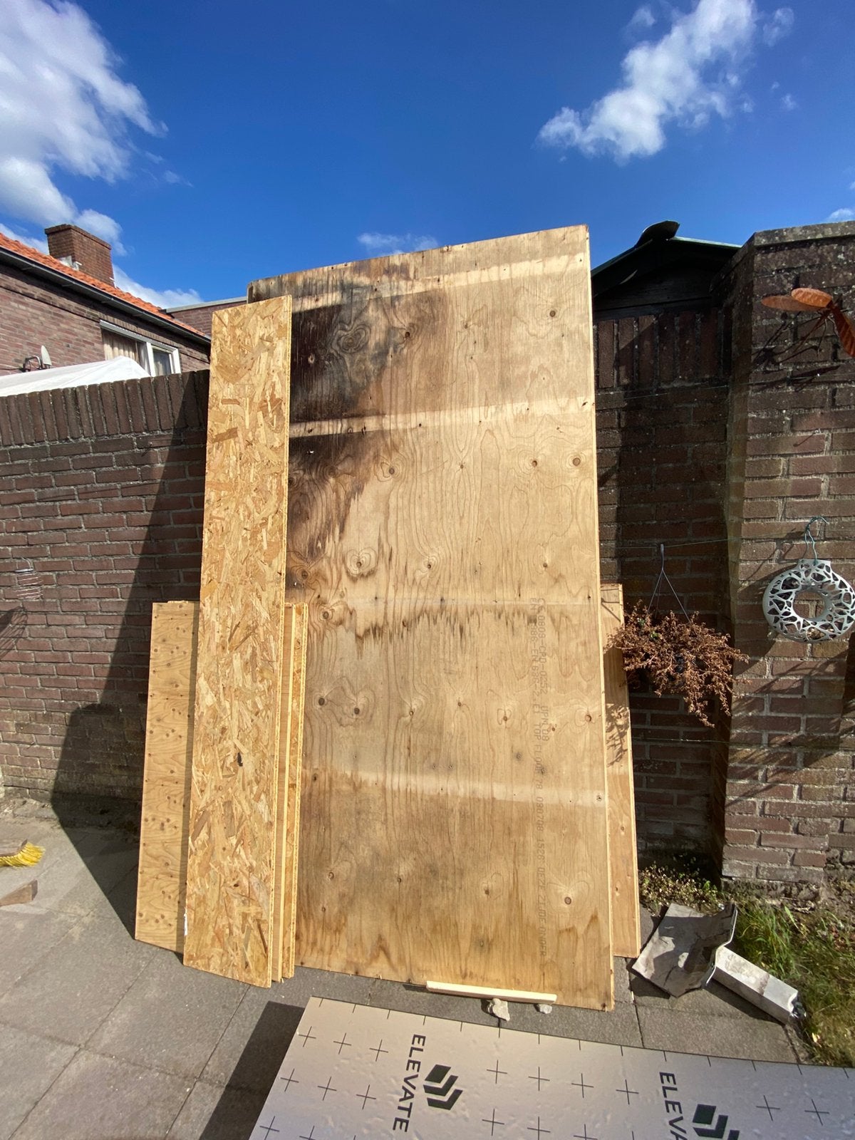 2 platen Underlayment + rest stukken, Ophalen, Minder dan 20 mm, Nvt, Nvt