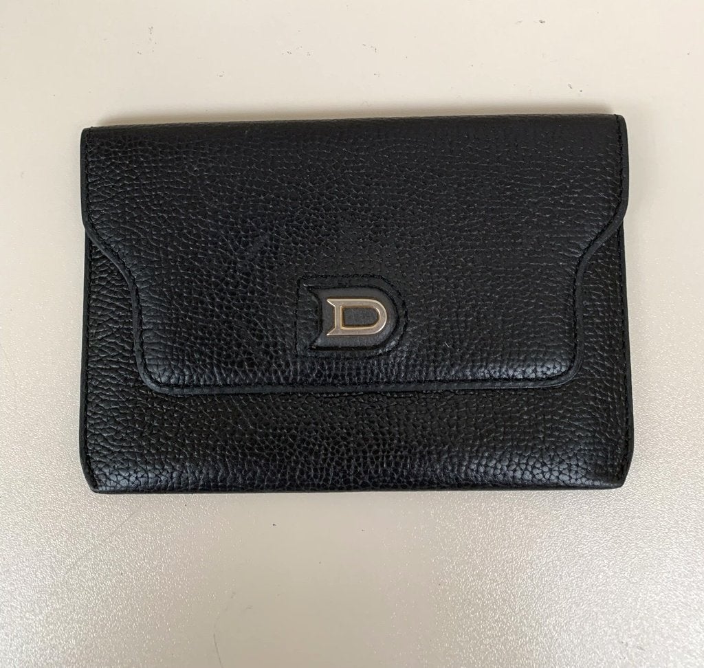 Delvaux portemonneetje, Ophalen of Verzenden, Zo goed als nieuw, Zwart, Handtas
