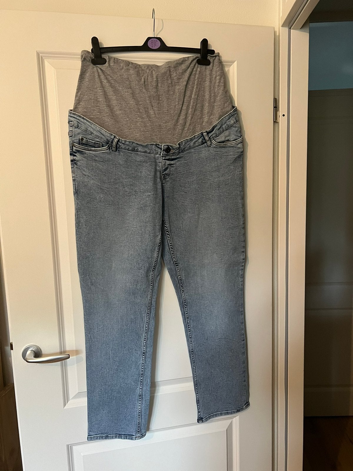 Zwangerschaps jeans Esmara, Blauw, Maat 46/48 (XL) of groter, Ophalen of Verzenden, Gedragen
