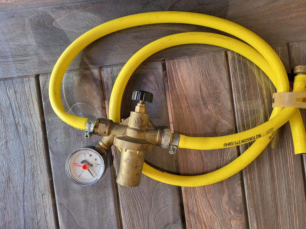 ALOMAT CV vulset - Automatische vulset voor CV-installatie, Doe-het-zelf en Verbouw, Verwarming en Radiatoren, Minder dan 30 cm