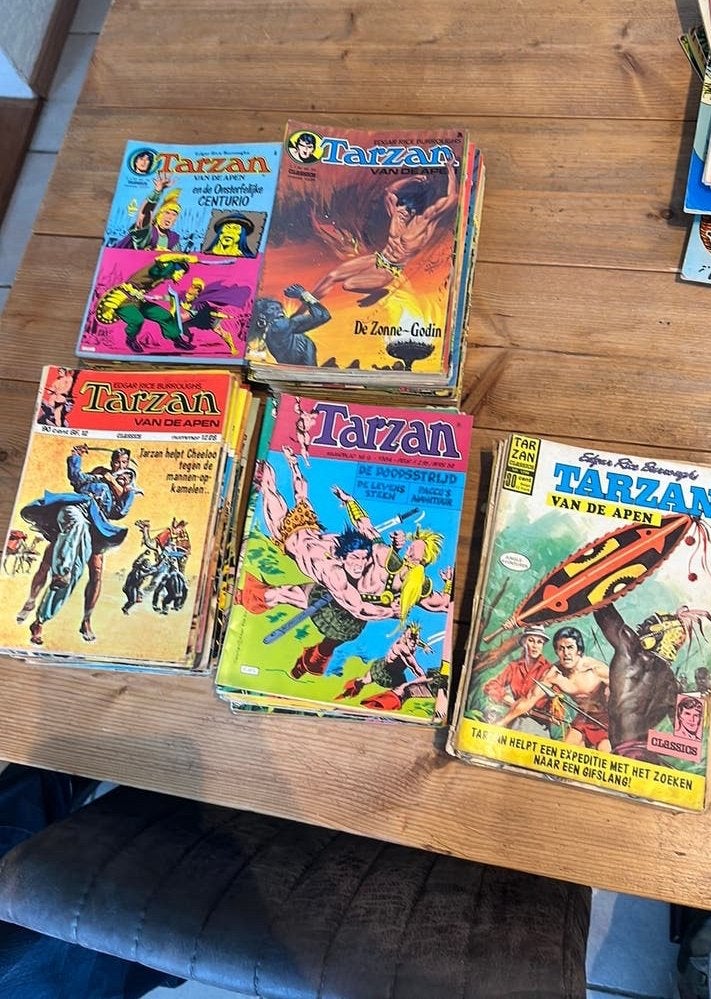 Tarzan stripboeken - Grote collectie, Meerdere comics, Ophalen of Verzenden, Gelezen, Europa