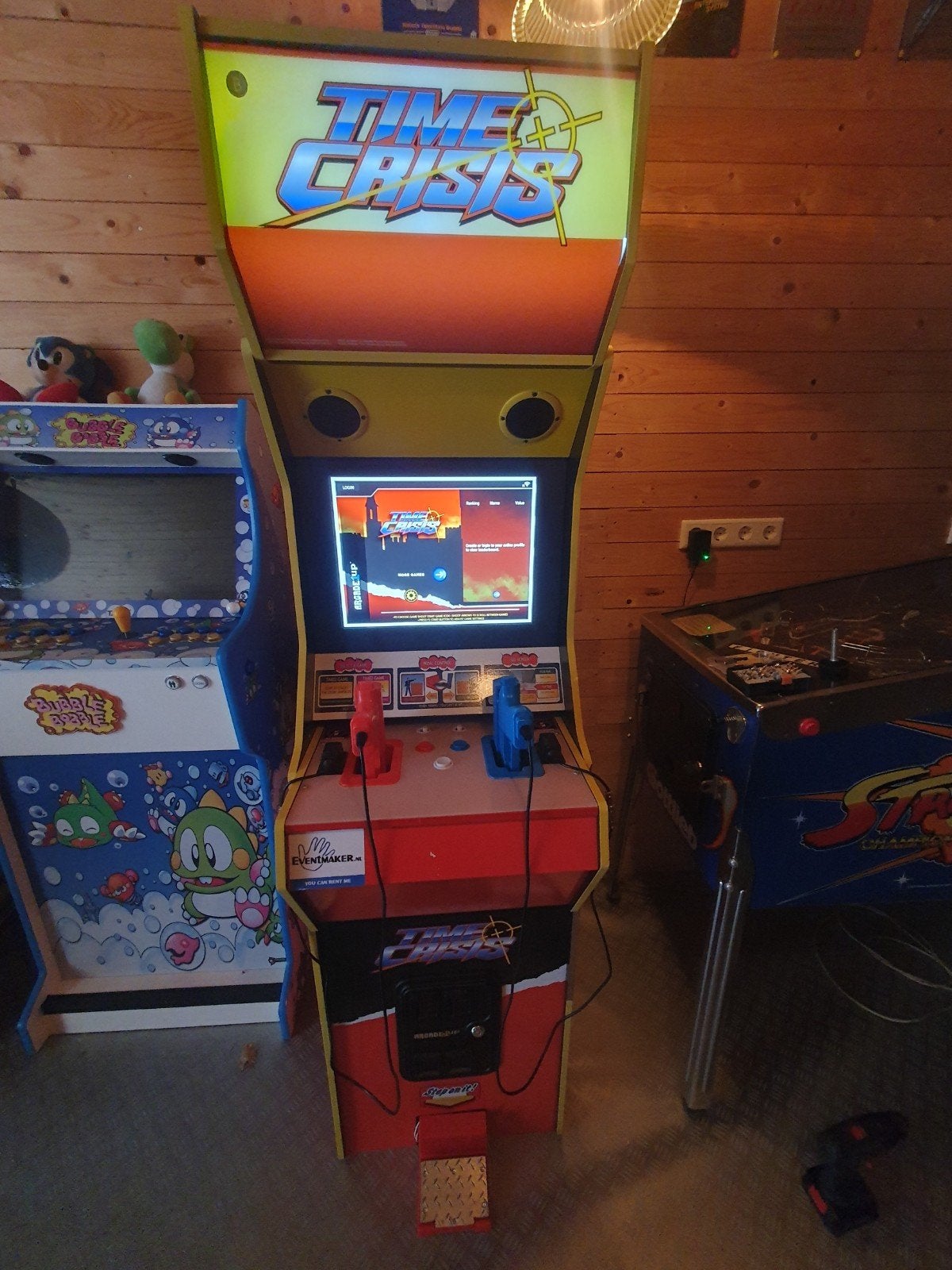 Time crisis arcade kast, Ophalen, Zo goed als nieuw