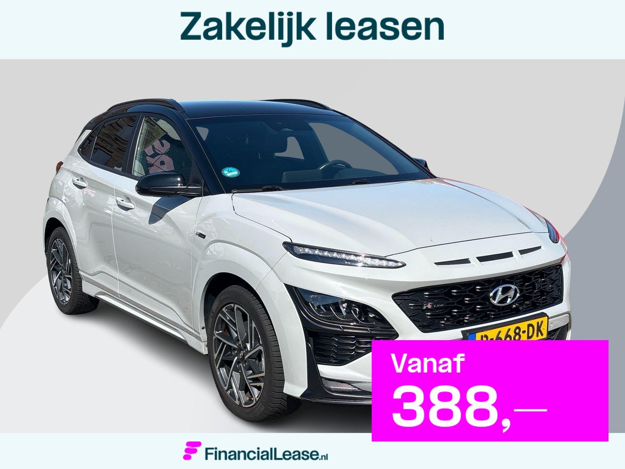Hyundai Kona 1.0 T-GDI N Line | VOL! | Stoelventilatie & Ver, Voorwielaandrijving, Gebruikt, Euro 6, Alcantara