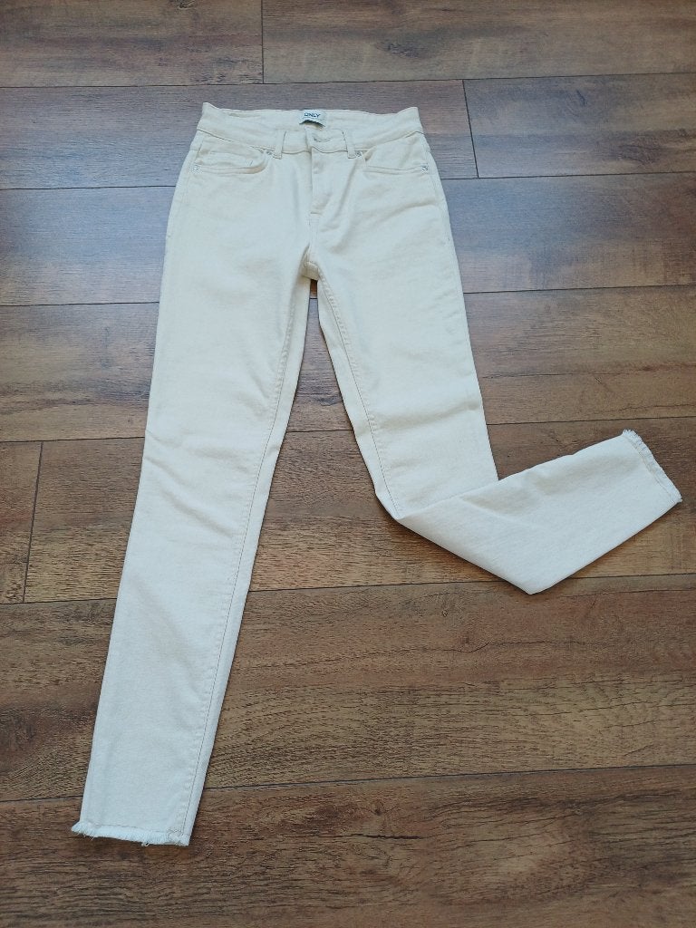 leuke witte only stretch broek 36, Wit, Nieuw, Ophalen of Verzenden, Maat 36 (S)