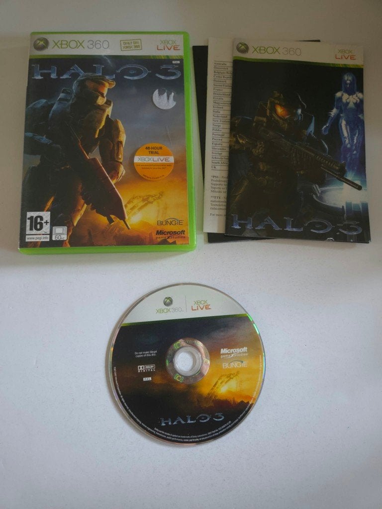 Xbox 360 - Halo 3 - 12311, Spelcomputers en Games, Shooter, Ophalen of Verzenden, Zo goed als nieuw, 3 spelers of meer