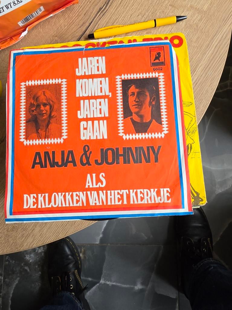 Anja & Johnny Jaren Komen, Jaren Gaan / De Klokken van het, Ophalen of Verzenden