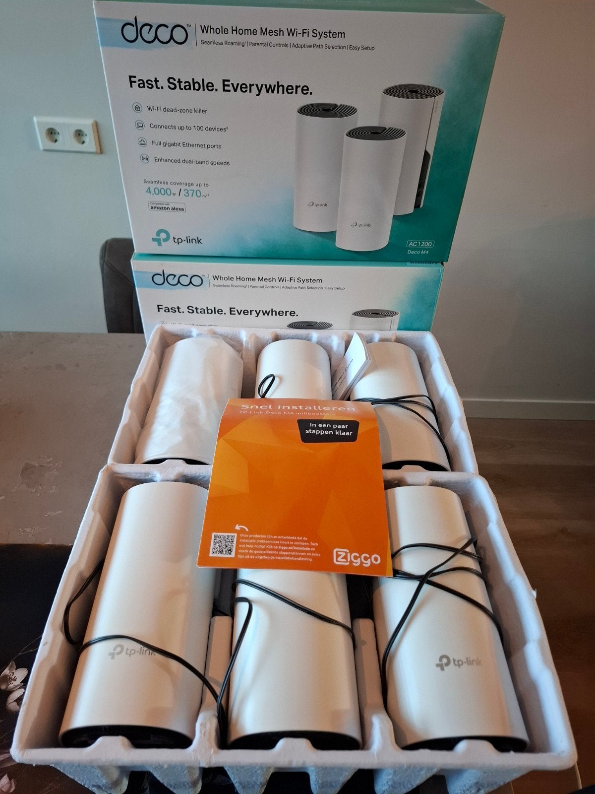 6x Tp link wifi versterkers, Computers en Software, WiFi-versterkers, Ophalen of Verzenden, Zo goed als nieuw, TP-Link Deco