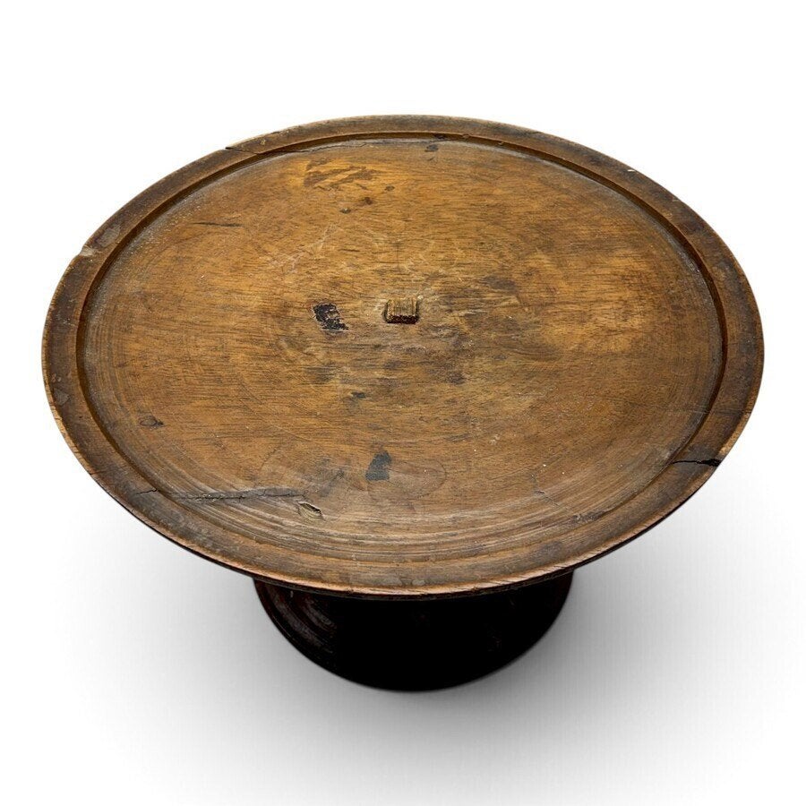 Balinese houten offerschaal, dulang, Houtsnijwerk, Ophalen of Verzenden, 20 - 50 cm, Hout