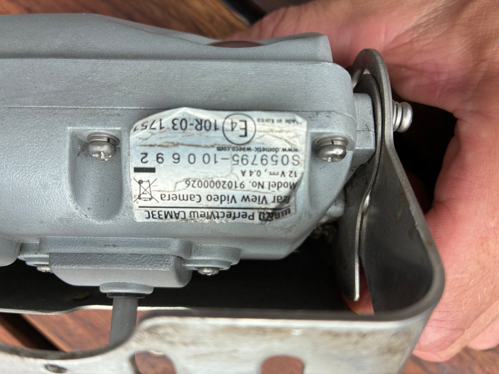 Dometic PerfectView CAM33C Achteruitrijcamera 12V, Ophalen of Verzenden, Gebruikt