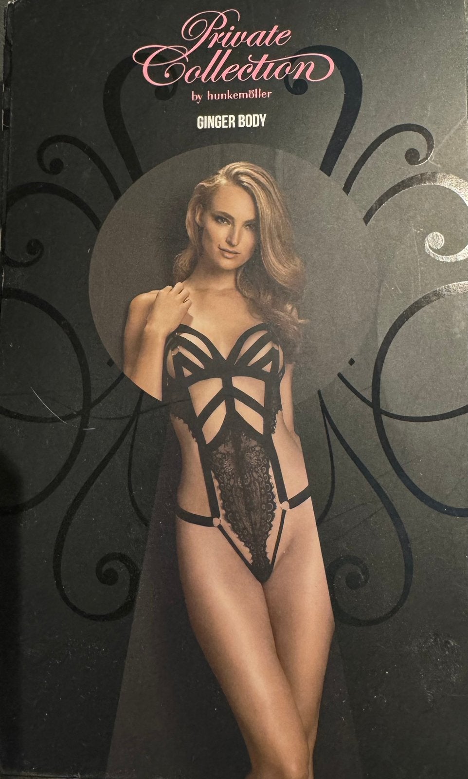 Hunkemöller zwarte Private Collection Ginger body, Ophalen of Verzenden, Zwart, Body of Korset