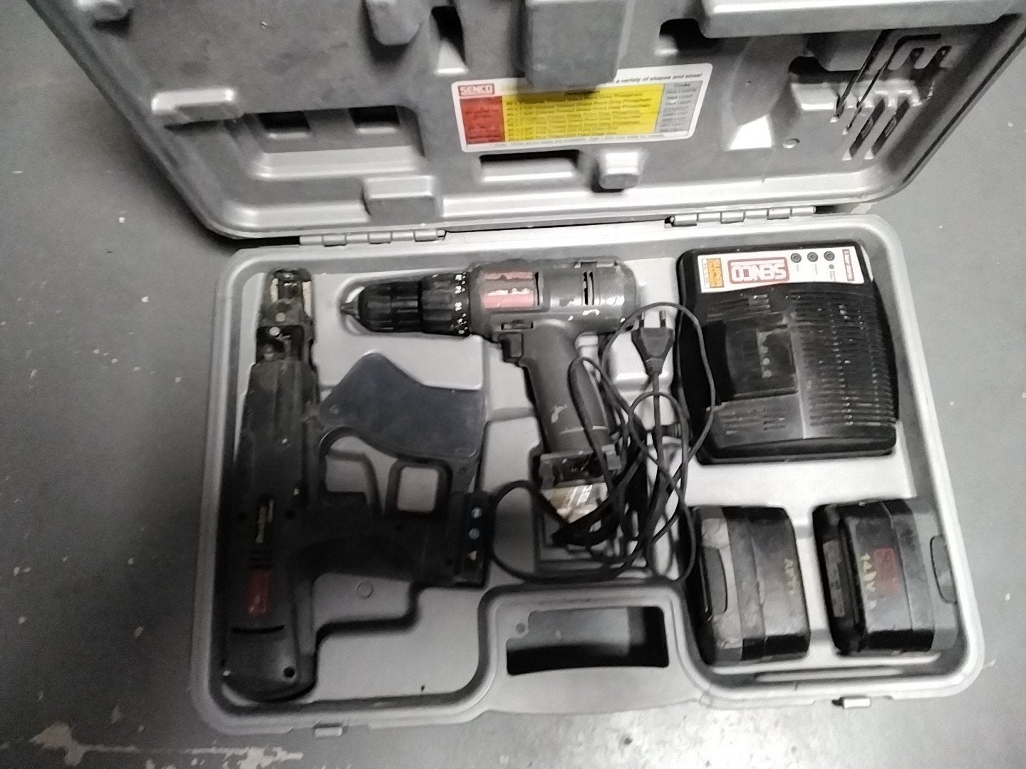 senco combi set, Ophalen