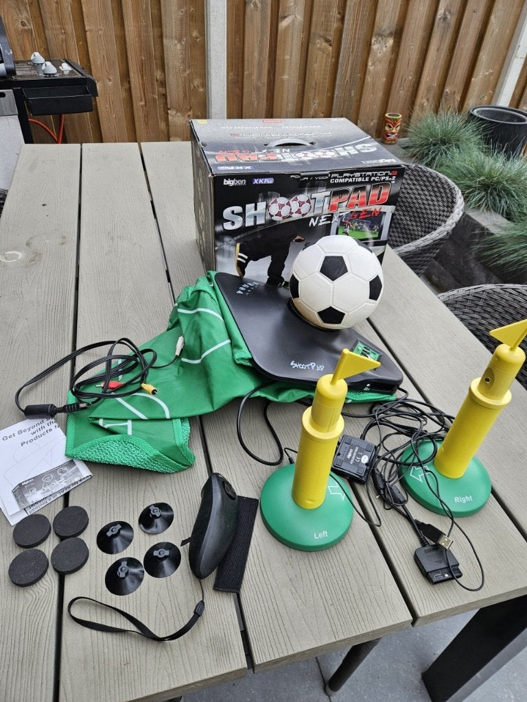 Vintage PS3 PlayStation 3 of PS2 PC Shootpad voetbalsimul, Ophalen of Verzenden, Zo goed als nieuw, Overige controllers, PlayStation 1