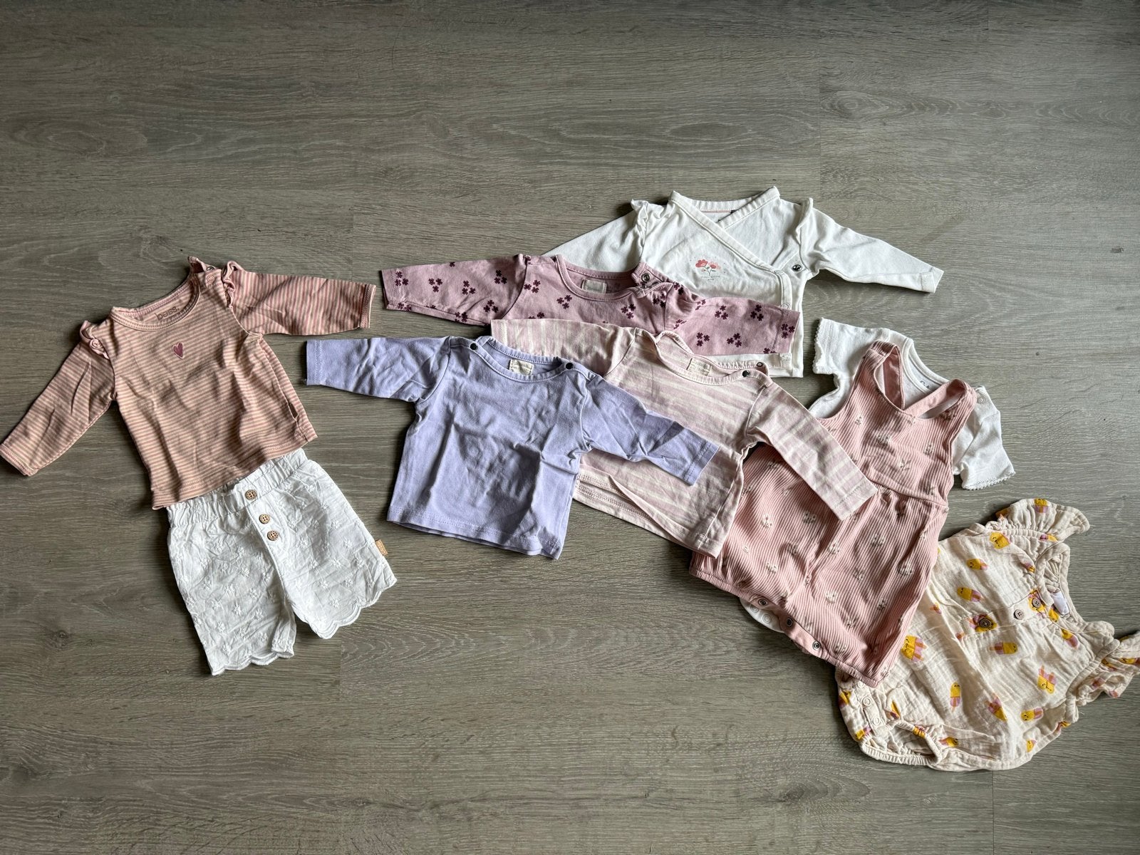 Meisjes kledingpakket maat 50, inclusief BESS, Ophalen of Verzenden, Gebruikt, Meisje, Setje
