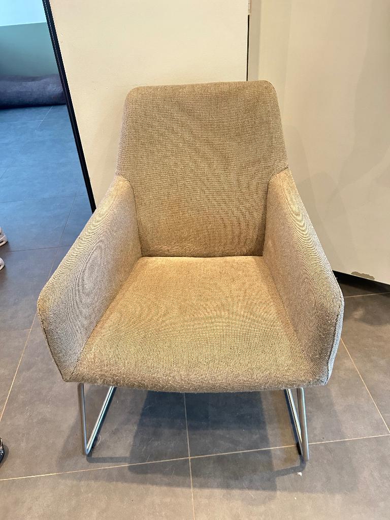Fauteuil, Ophalen, Gebruikt, Eén, Stof