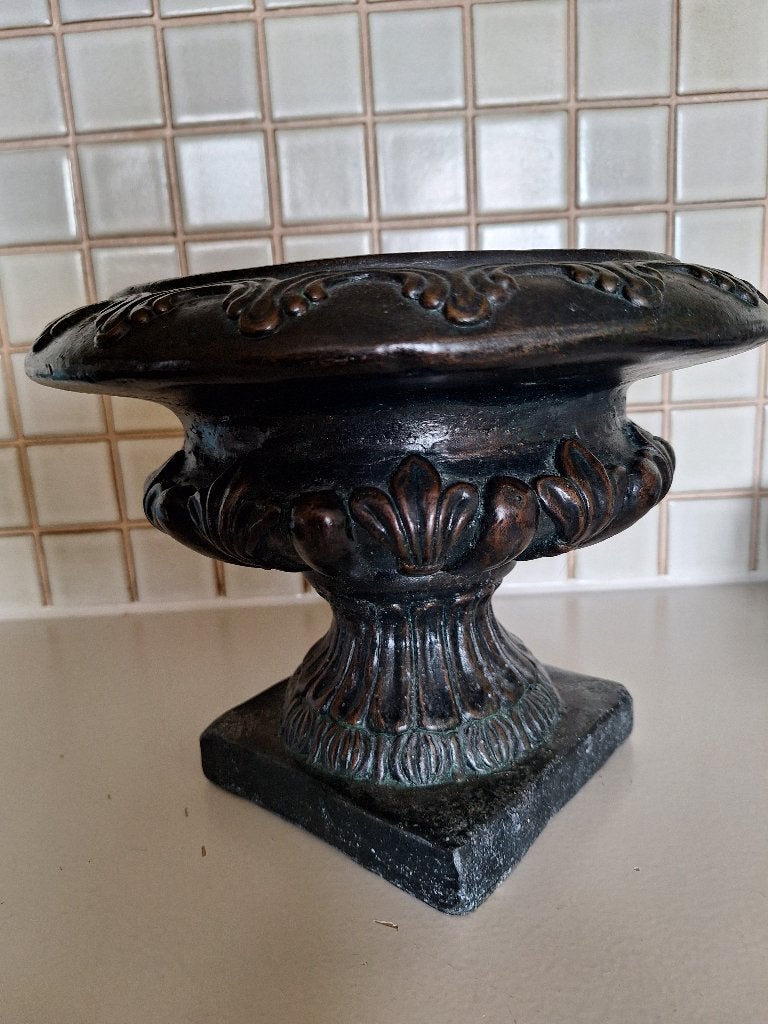 Barokke schaal., Ophalen, Zo goed als nieuw, Rond, Glas