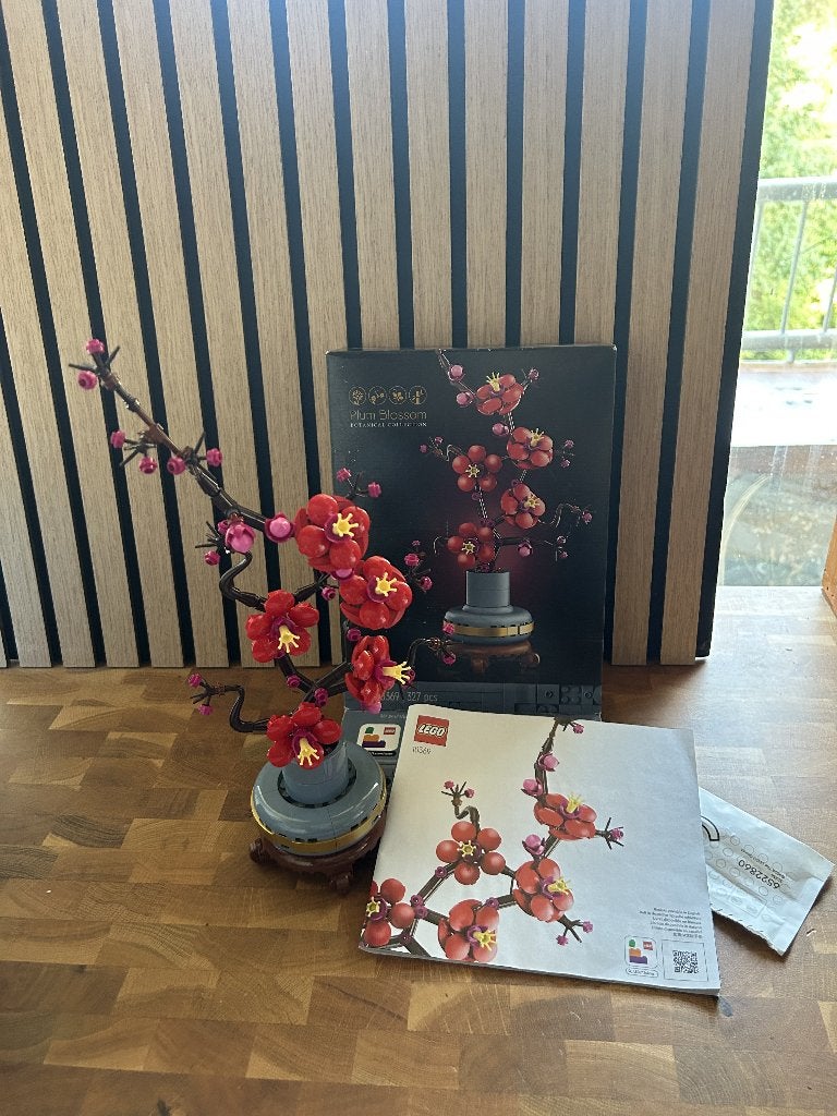 Lego Plum Blossom botanical 10369, Kinderen en Baby's, Speelgoed | Duplo en Lego, Overige thema's, Lego, Ophalen of Verzenden