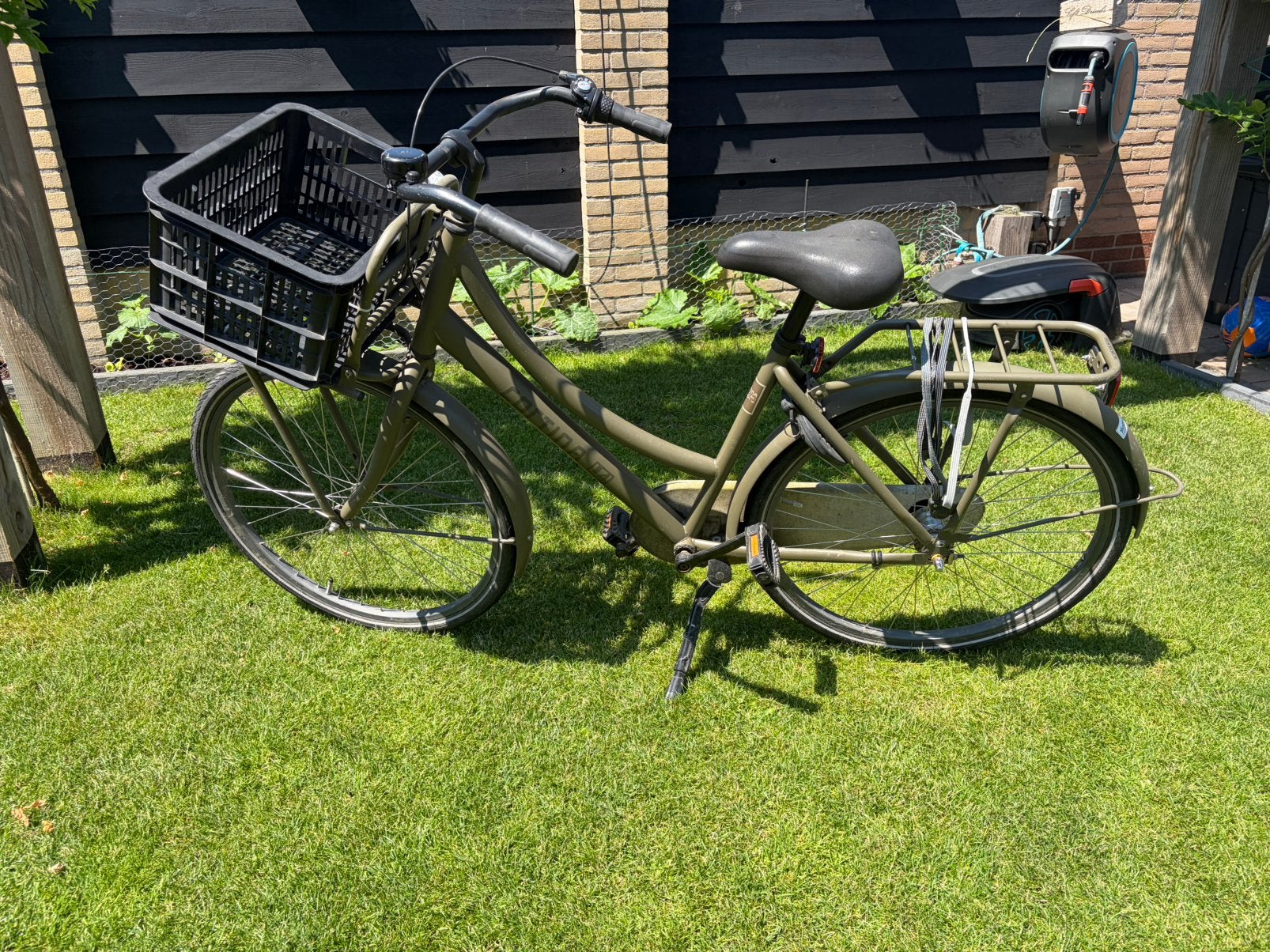 Cortina l4 transportfiets dames, Ophalen, Zo goed als nieuw