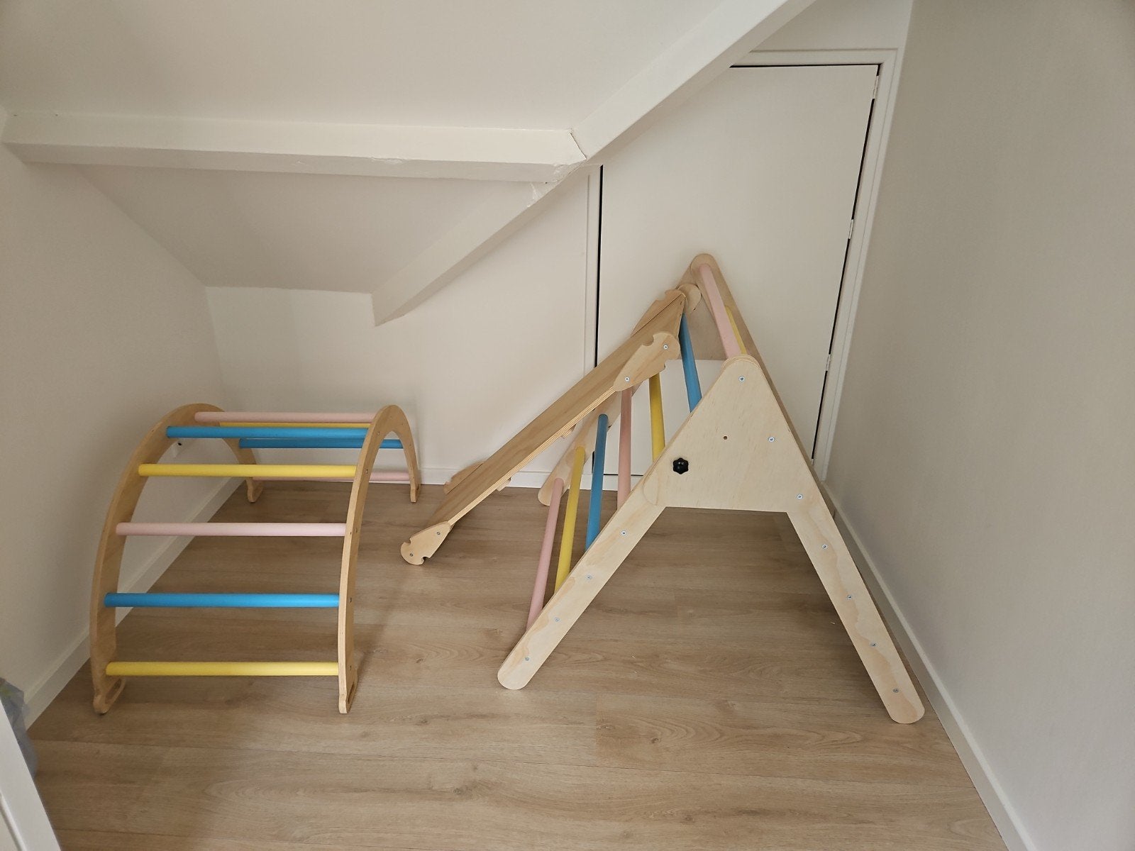 Buxibo Klim-/speelrek set - Zeer goede staat, Ophalen, Zo goed als nieuw, Glijbaan