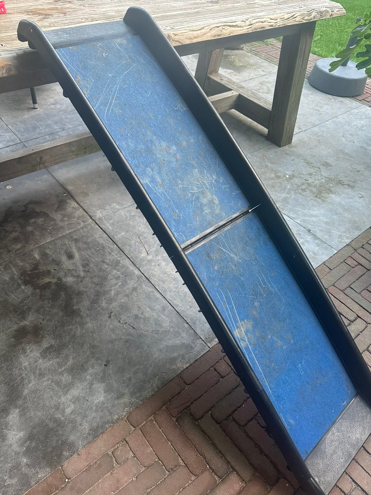 Loopplank hond, Topmast, Ophalen, Gebruikt, Hondenloopplank