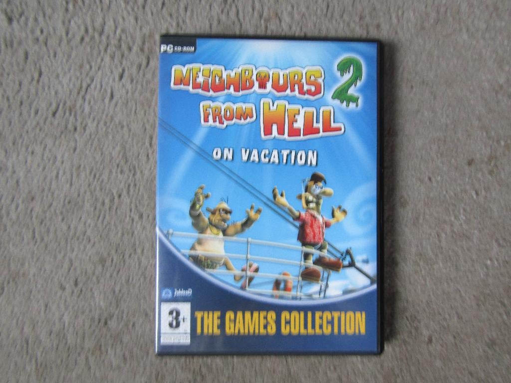 Cdrom: Neighbours from hell on vacation 2, Spelcomputers en Games, Games | Pc, Gebruikt, 1 speler, Ophalen of Verzenden, Vanaf 3 jaar