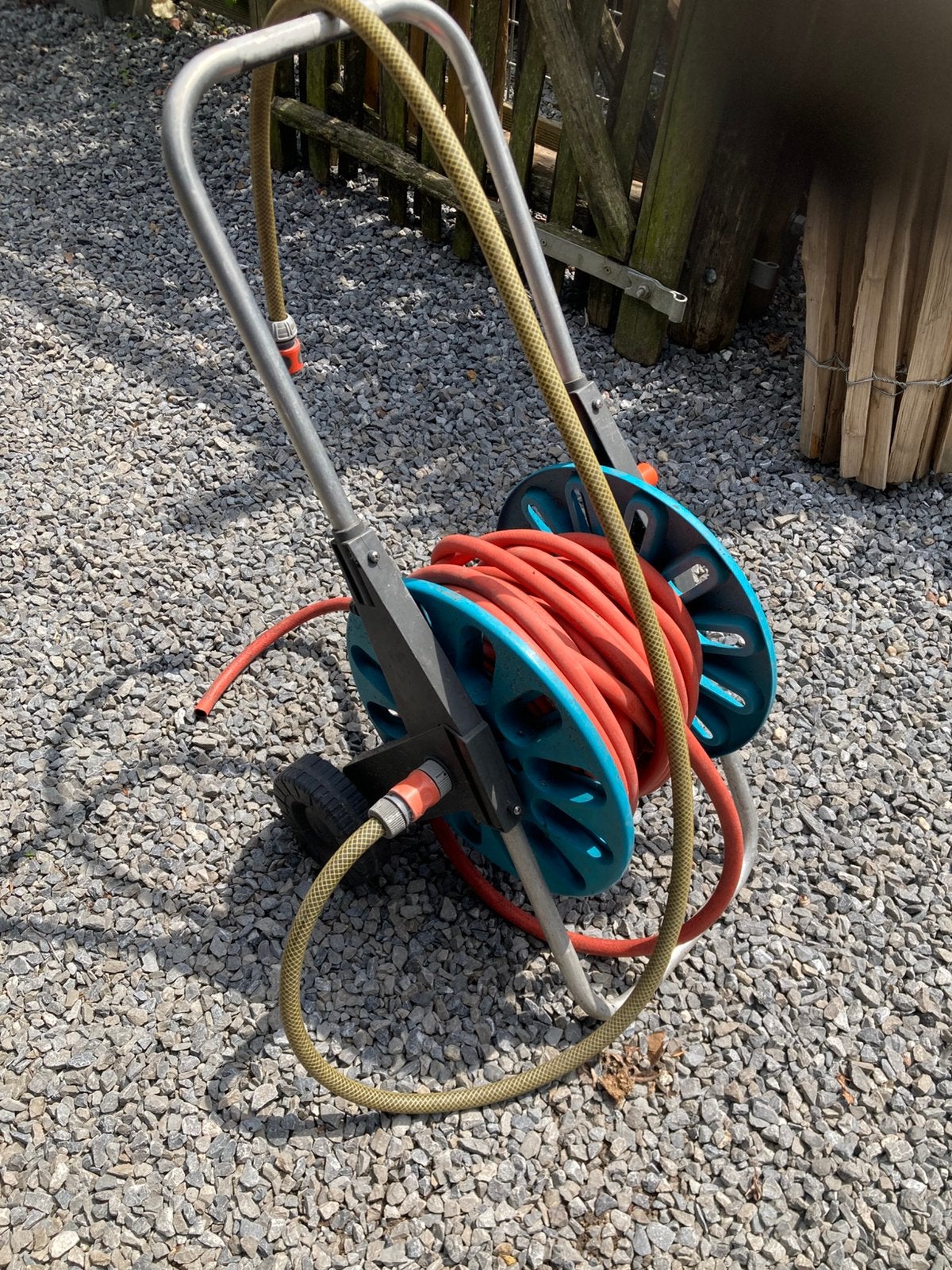Gardena tuinslang op haspel, Ophalen of Verzenden, Gebruikt, Tuinslanghaspel