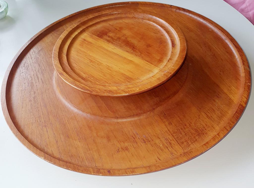 Deens design draaibaar dienblad Lazy Susan sixtie's, Ophalen