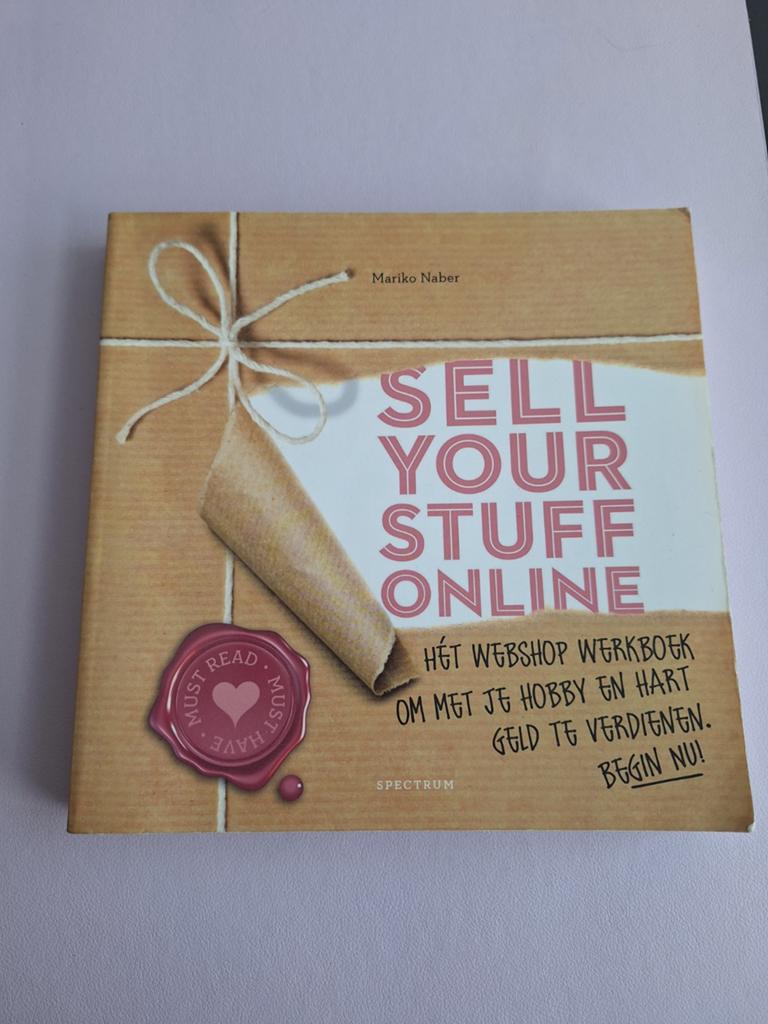 Sell your stuff online - Werkboek webshop, Gelezen, E-commerce en Internet, Ophalen of Verzenden, Mariko Naber