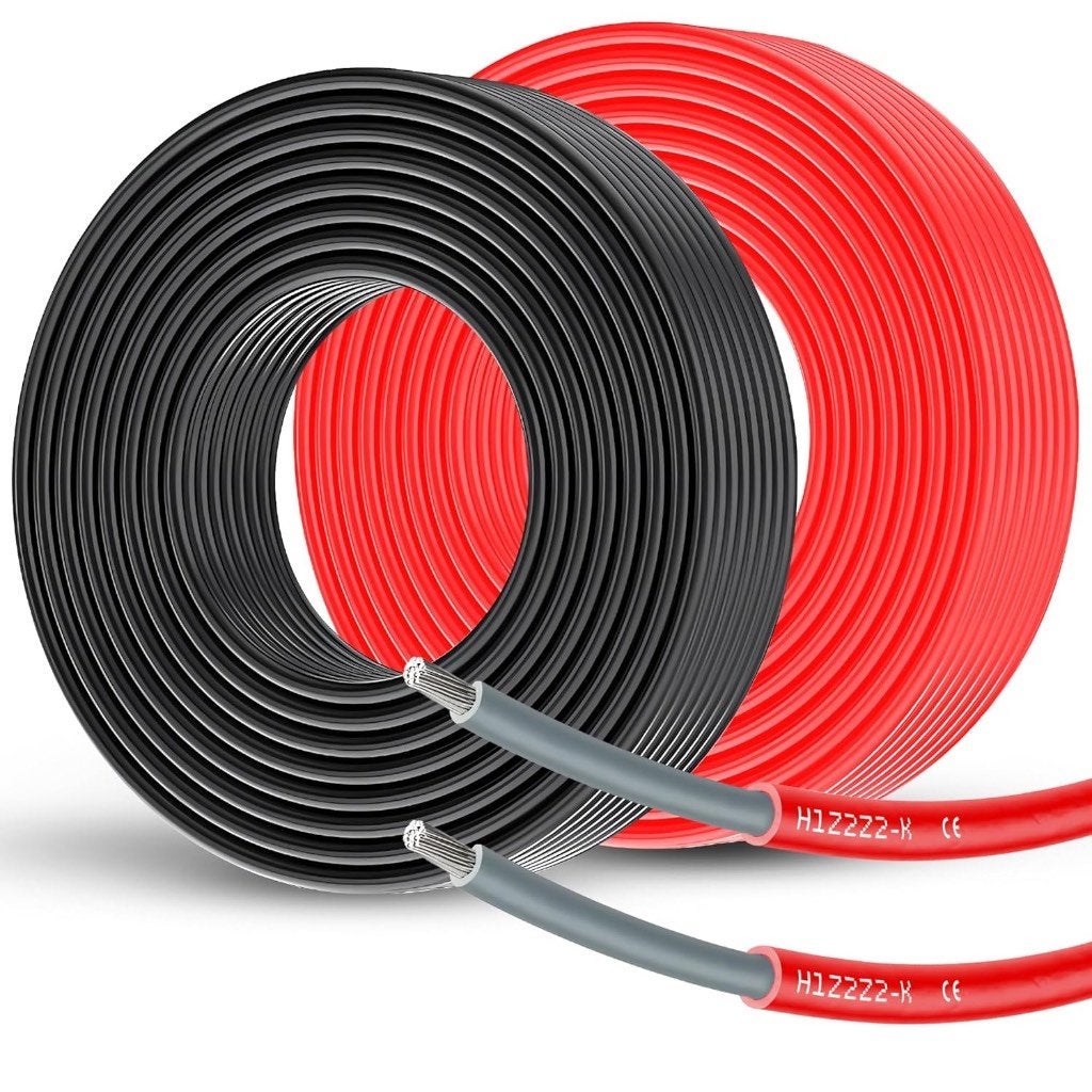Solarkabel 4 mm rood en zwart, Ophalen of Verzenden, Nieuw, Kabel of Snoer