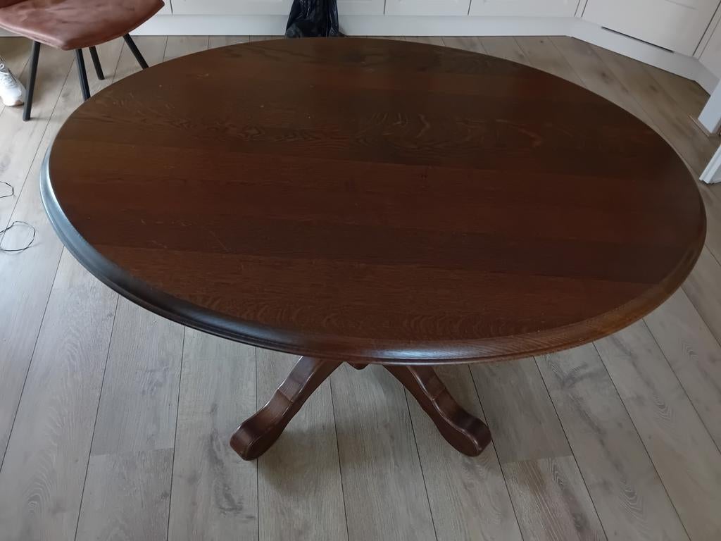 Eetkamer tafel ovaal, Huis en Inrichting, Ophalen, Gebruikt, 100 tot 150 cm, 200 cm of meer