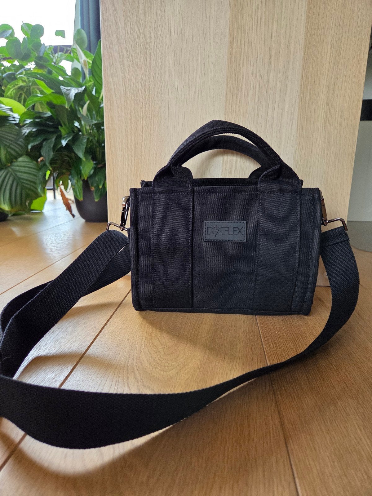 Popflex baby sloane tote, Sieraden, Tassen en Uiterlijk, Tassen | Damestassen, Ophalen of Verzenden, Nieuw, Zwart, Handtas