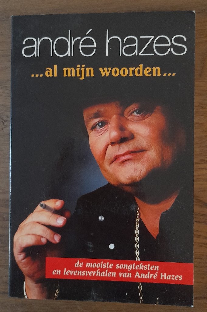 André Hazes - ..al mijn woorden..., Boeken, Ophalen of Verzenden, Gelezen, André Hazes, Film, Tv en Media