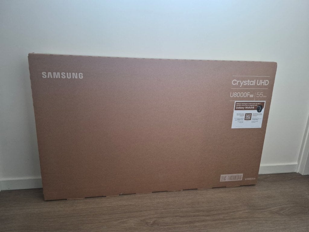 SAMSUNG 55" Crystal UHD Smart TV, Audio, Tv en Foto, Televisies, Ophalen, LED, 50 Hz, Nieuw